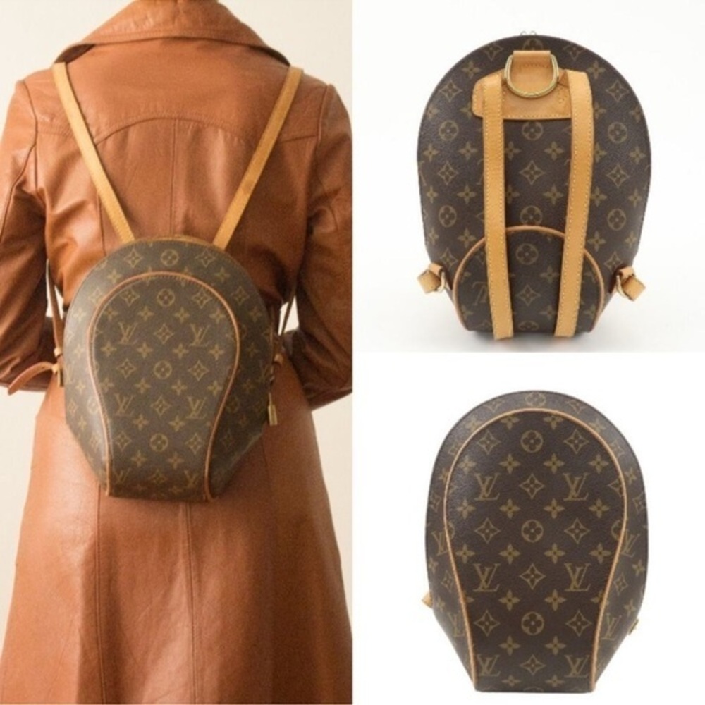 LOUIS VUITTON Monogram Ellipse Sac A Dos Shoulder Bag backpack